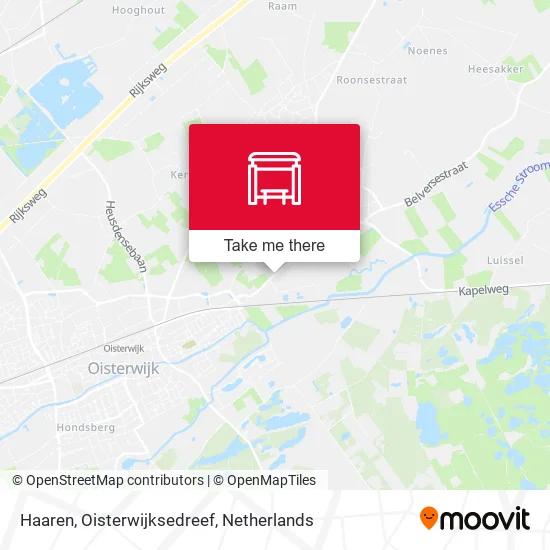Haaren, Oisterwijksedreef map