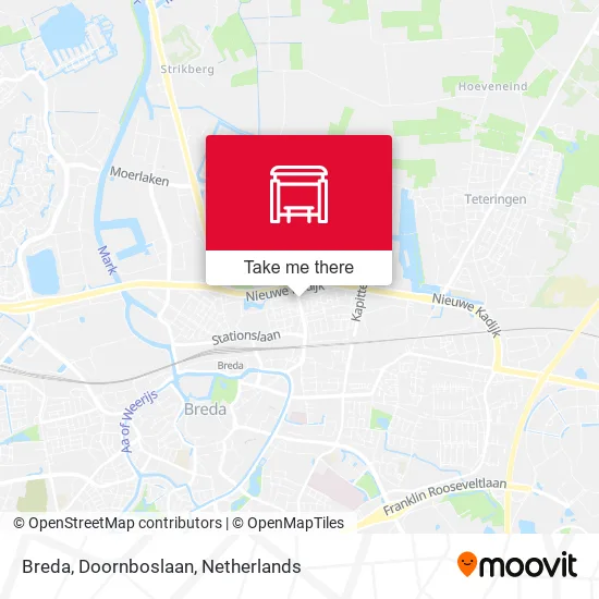 Breda, Doornboslaan map