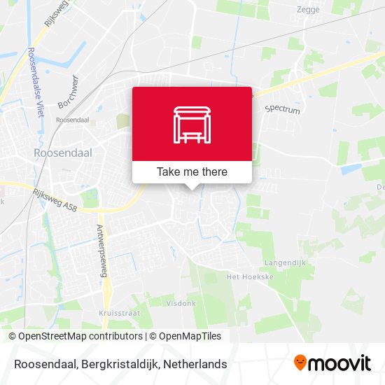 Roosendaal, Bergkristaldijk map