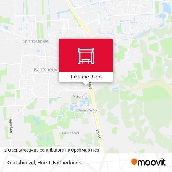 Kaatsheuvel, Horst map