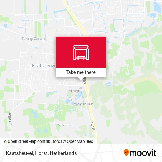 Kaatsheuvel, Horst map