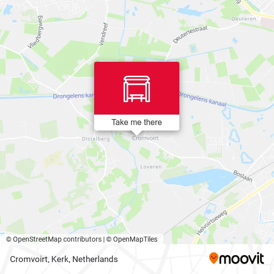 Cromvoirt, Kerk map