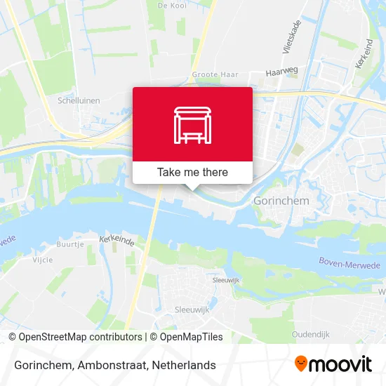 Gorinchem, Ambonstraat map