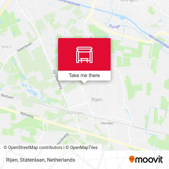 Rijen, Statenlaan map