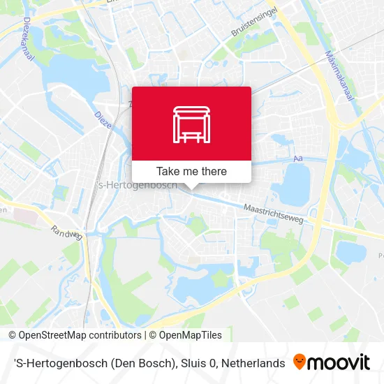 'S-Hertogenbosch (Den Bosch), Sluis 0 map