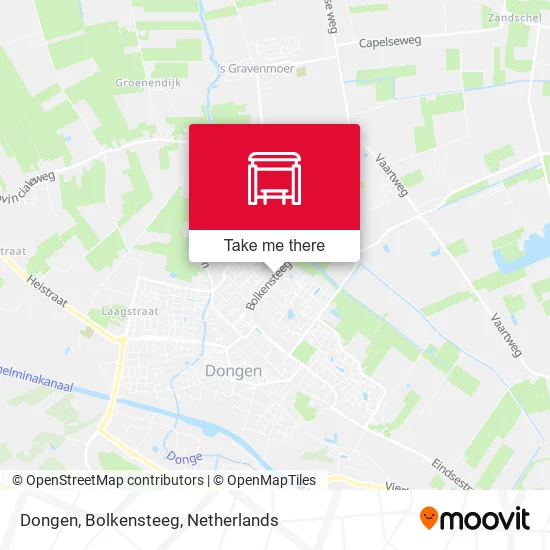 Dongen, Bolkensteeg map