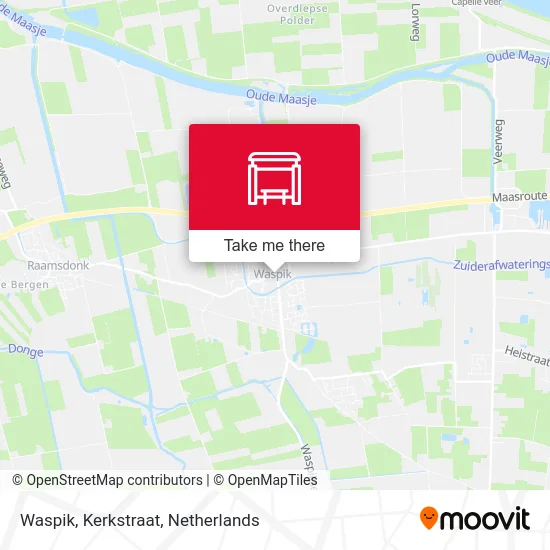Waspik, Kerkstraat map