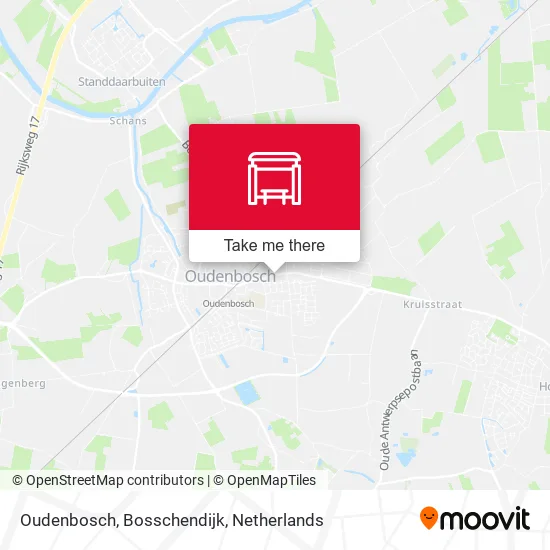 Oudenbosch, Bosschendijk map