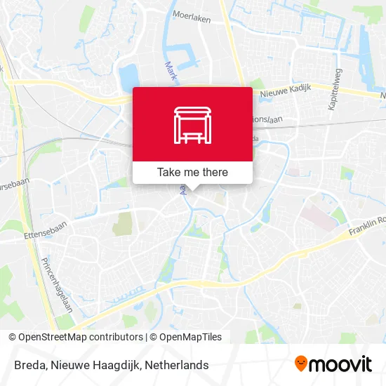 Breda, Nieuwe Haagdijk map