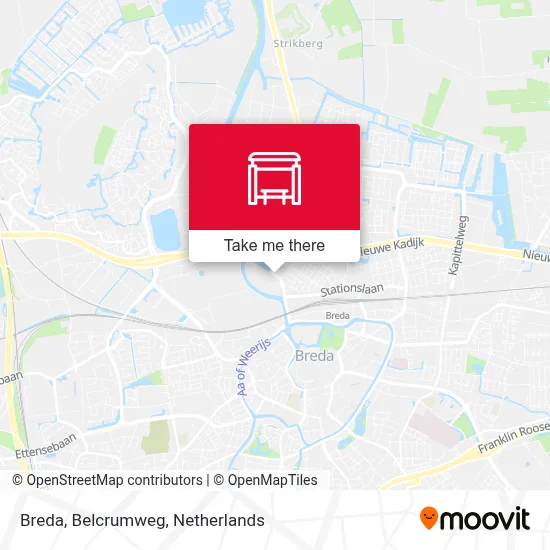 Breda, Belcrumweg Karte