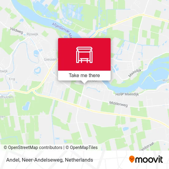 Andel, Neer-Andelseweg map