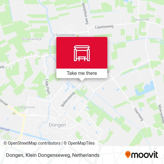 Dongen, Klein Dongenseweg map