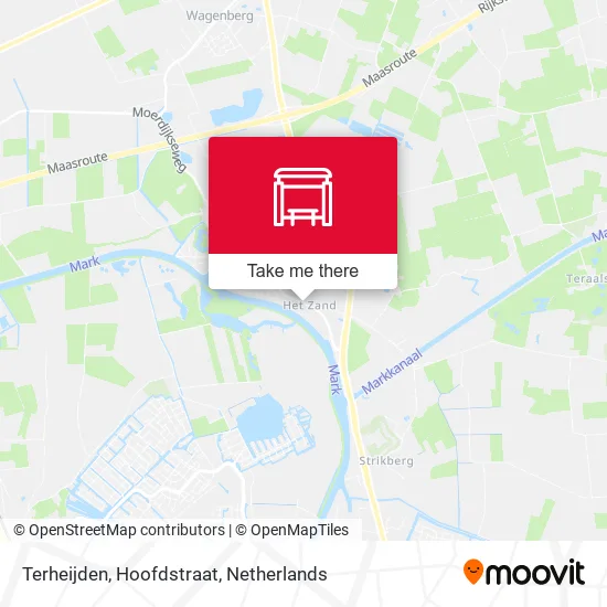 Terheijden, Hoofdstraat map