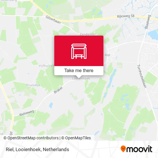 Riel, Looienhoek map