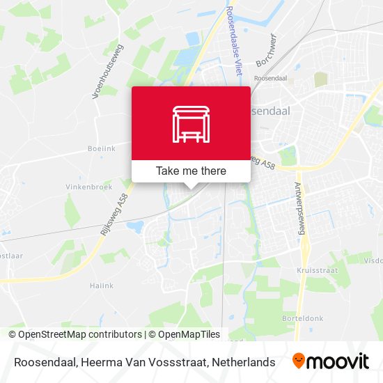 Roosendaal, Heerma Van Vossstraat map