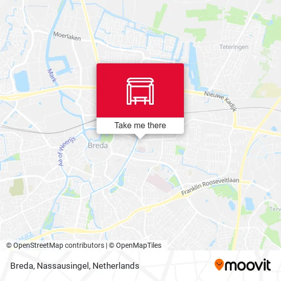 Breda, Nassausingel map