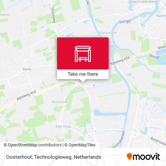 Oosterhout, Technologieweg map