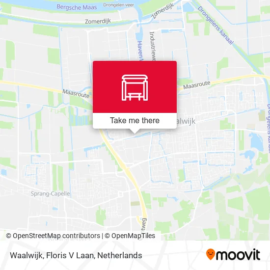 Waalwijk, Floris V Laan map