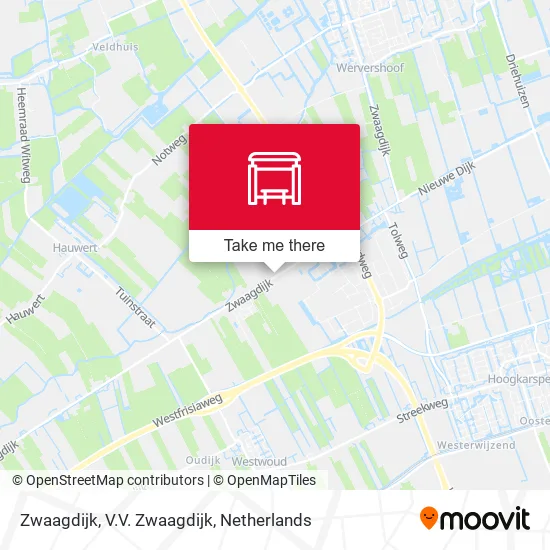 Zwaagdijk, V.V. Zwaagdijk map