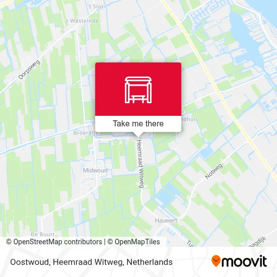 Oostwoud, Heemraad Witweg map