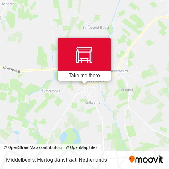 Middelbeers, Hertog Janstraat map