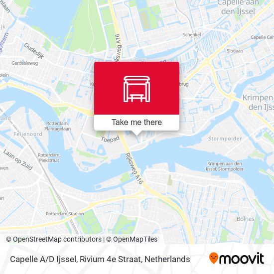 Capelle A / D Ijssel, Rivium 4e Straat map