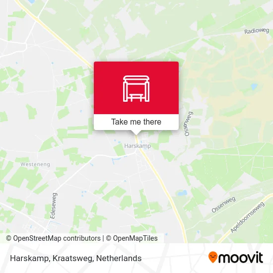 Harskamp, Kraatsweg map