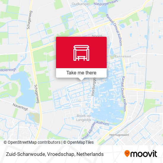 Zuid-Scharwoude, Vroedschap map