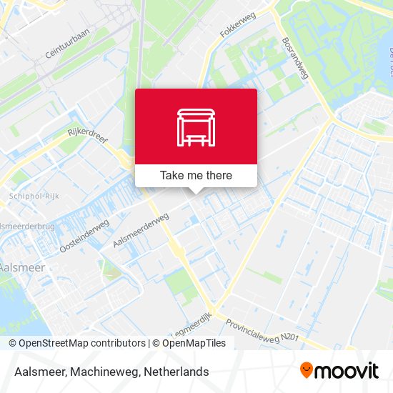 Aalsmeer, Machineweg map