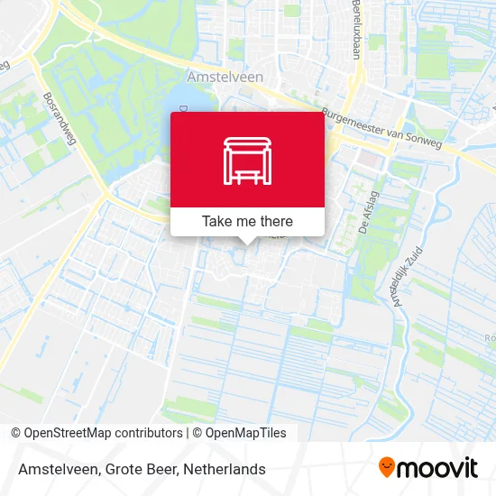 Amstelveen, Grote Beer map