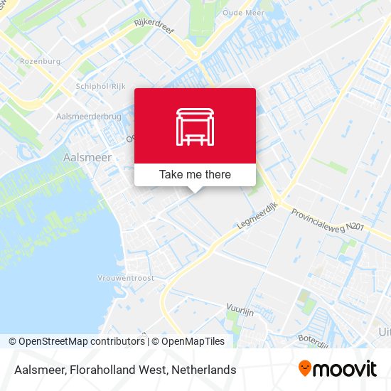 Aalsmeer, Floraholland West map