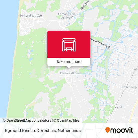 Egmond Binnen, Dorpshuis map