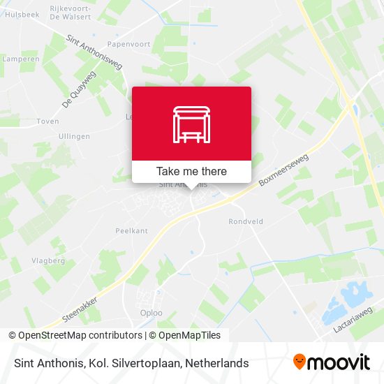 Sint Anthonis, Kol. Silvertoplaan map
