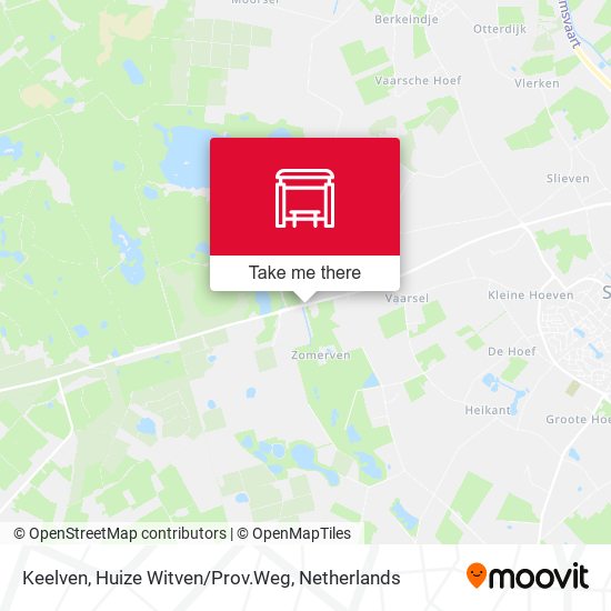 Keelven, Huize Witven/Prov.Weg map
