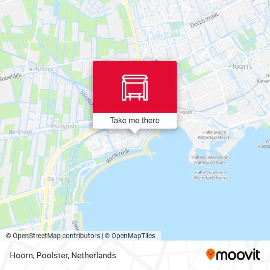 Hoorn, Poolster map