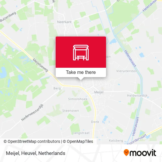 Meijel, Heuvel map