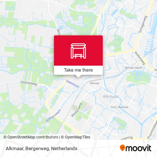 Alkmaar, Bergerweg map