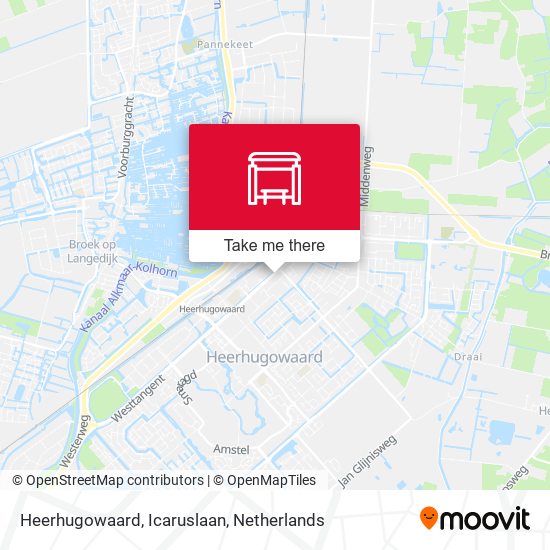 Heerhugowaard, Icaruslaan map