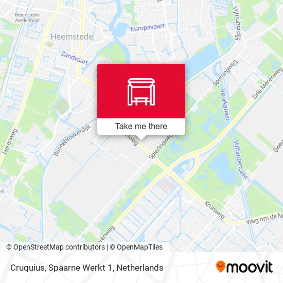 Cruquius, Spaarne Werkt 1 map