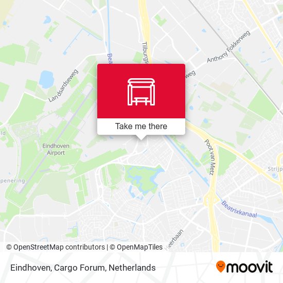Eindhoven, Cargo Forum map