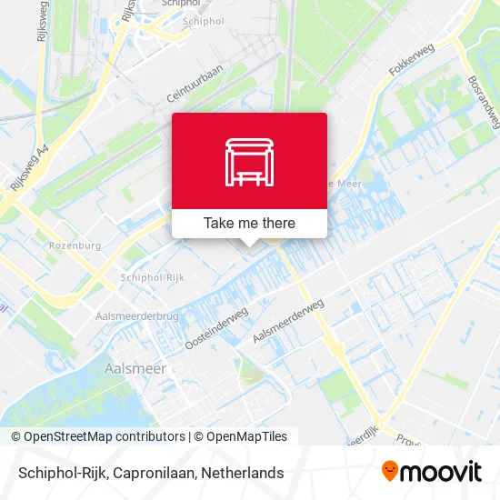 Schiphol-Rijk, Capronilaan map
