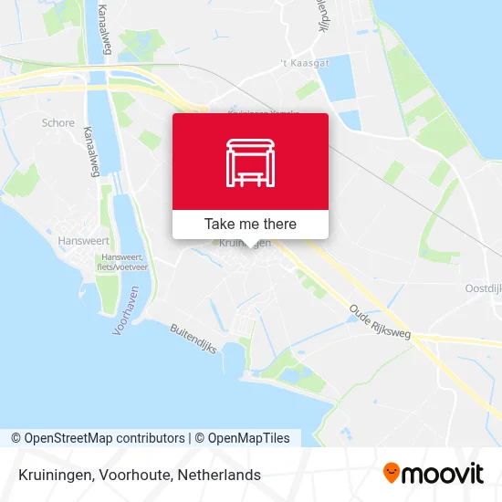 Kruiningen, Voorhoute Karte