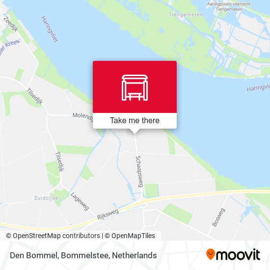Den Bommel, Bommelstee map