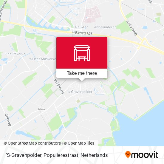 'S-Gravenpolder, Populierestraat map