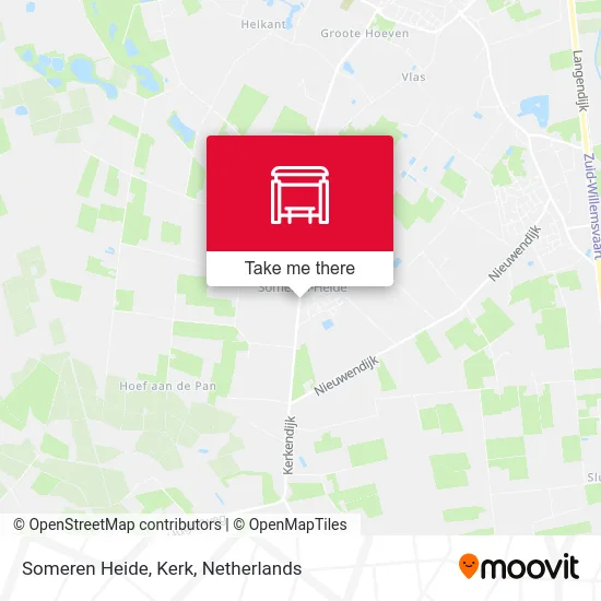 Someren Heide, Kerk Karte