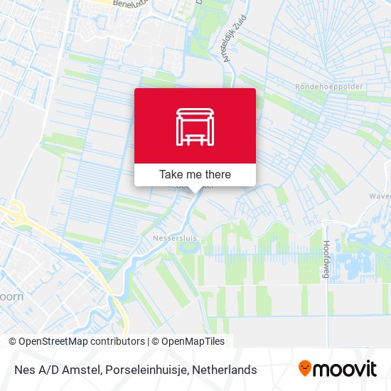 Nes A / D Amstel, Porseleinhuisje map
