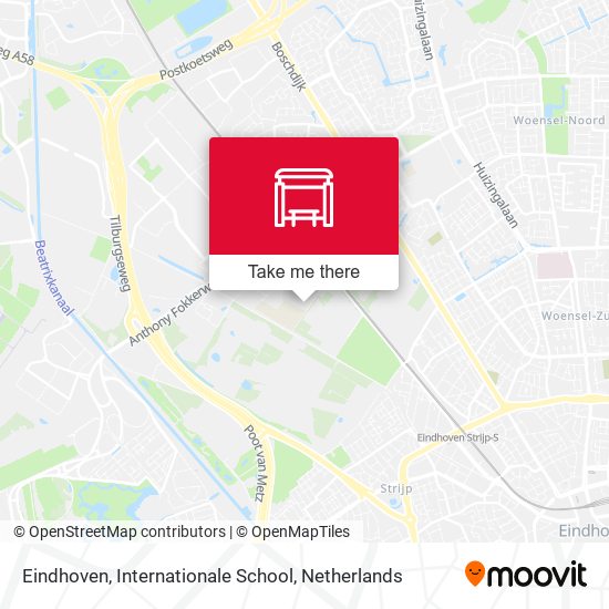Eindhoven, Internationale School map