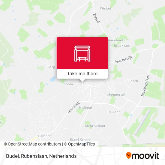 Budel, Rubenslaan map