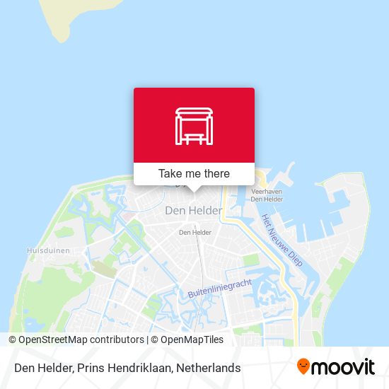 Den Helder, Prins Hendriklaan map
