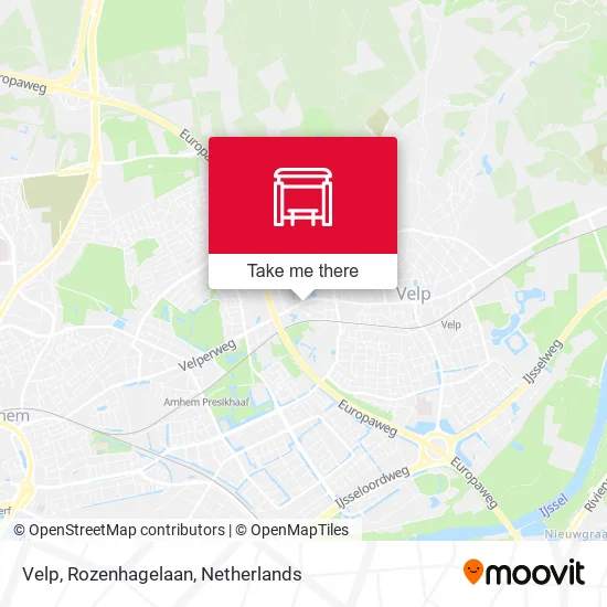 Velp, Rozenhagelaan map
